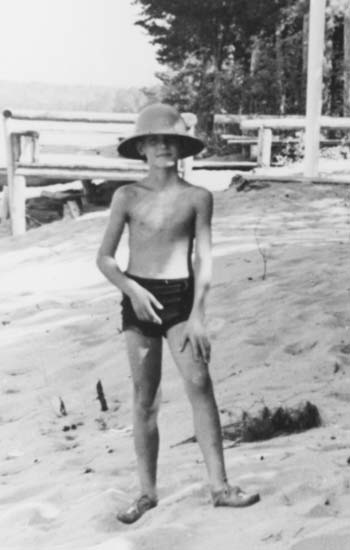 Michael at Camp